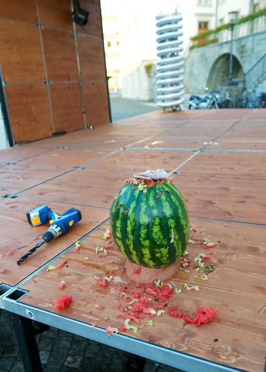 Kamsanging, Performance 2014, adapter kilometer 0, KunsthausAarau