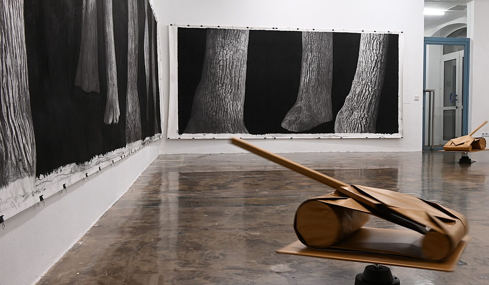 Schweigen im Walde, Ausstellung Sehsaal, Wien Nov. 2025 mit Eliane Huber Irikawa