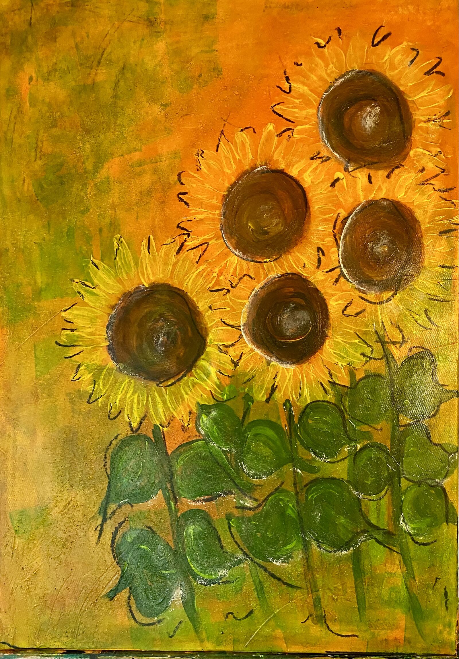 Sonnenblumen Garten 2025