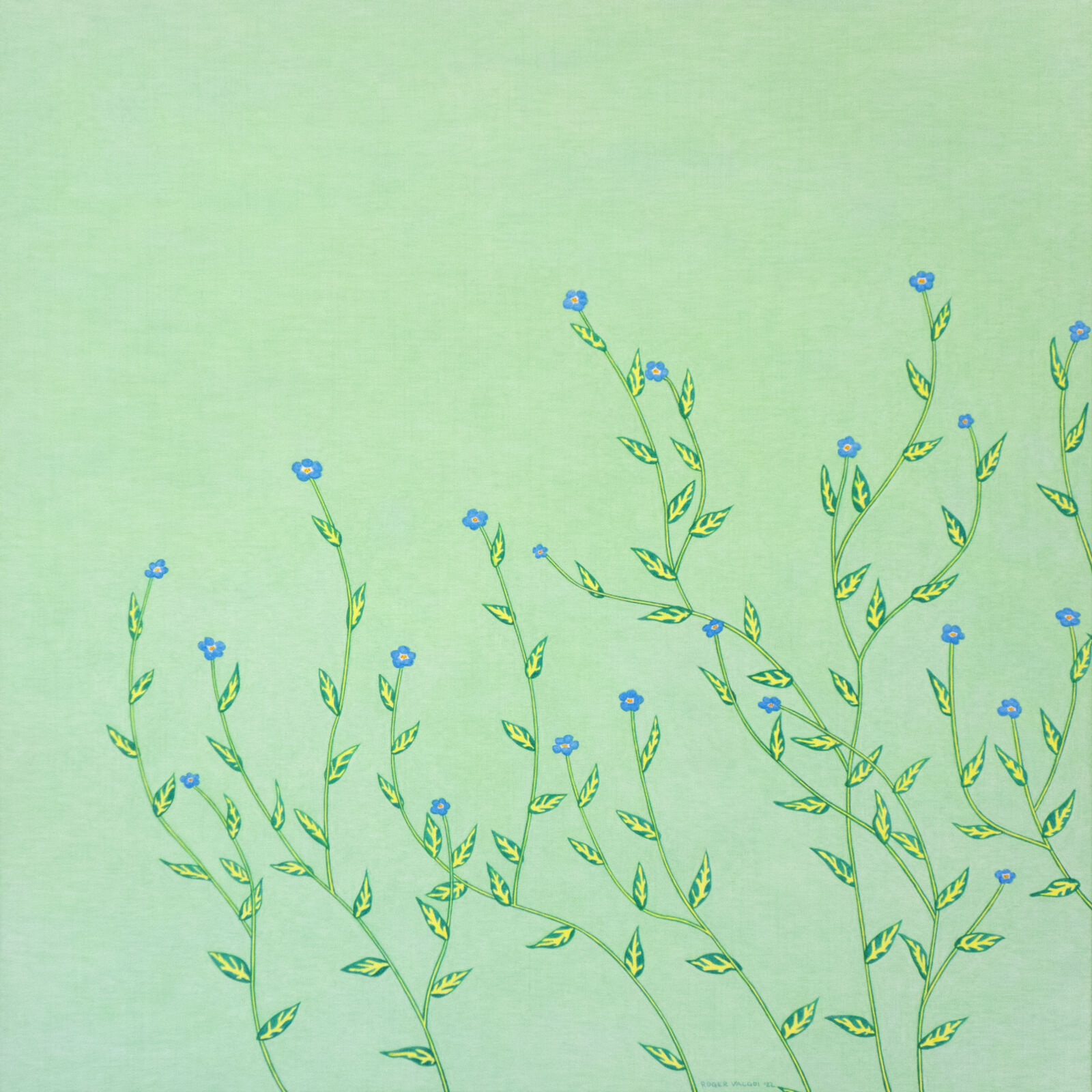 Frühling blaue Blüten