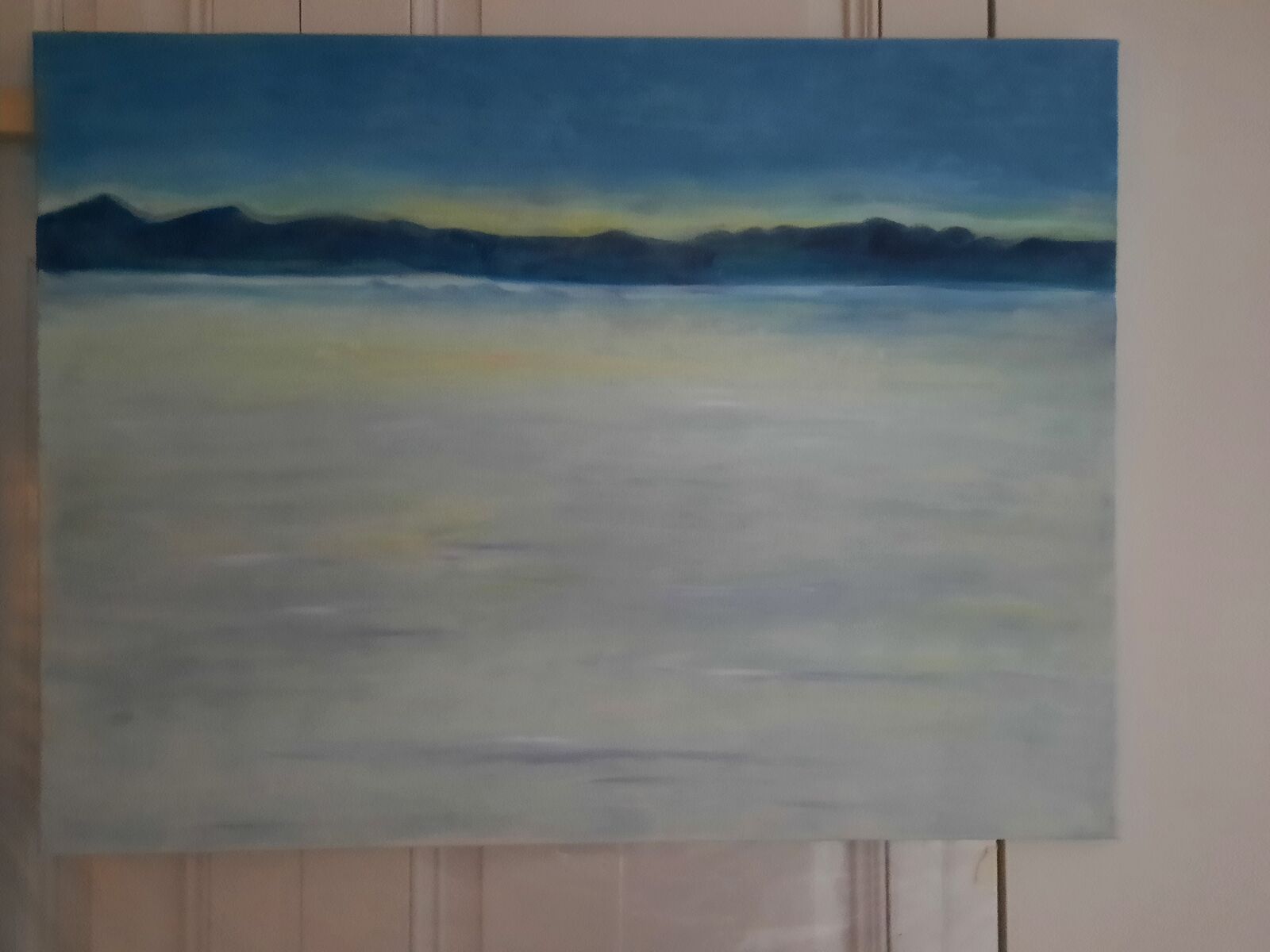 Winter am See   60  x 80