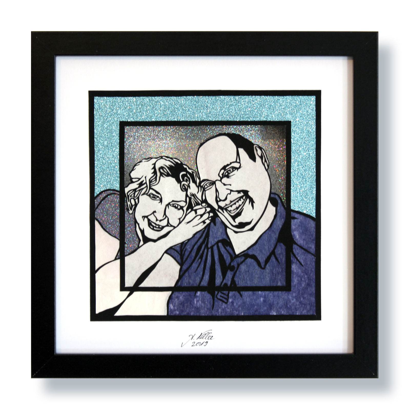 Persönliches Paar-Portrait